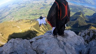 Wingsuit  Stockhorn  Switzerland [upl. by Halle]