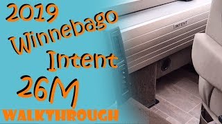 2019 Winnebago Intent 26M Walkthrough  54 Nights RV [upl. by Ylro184]