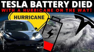 Tesla Model 3 Battery Died During a Hurricane How We Accessed the Car amp Replaced the Dead Battery [upl. by Truman]