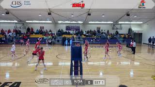 Volleyball 6B 2nd Round  Potter County  HerreidSelby Area [upl. by Pierre]