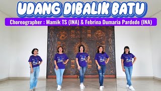 UDANG DIBALIK BATU Line Dance  Demo by Stanis LD [upl. by Assiram]