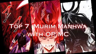 Top 7 Murim ⚔️ Manhwa  Must Read 🔥 Part 1 [upl. by Madea822]