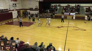 Foxcroft Academy JV Boys vs MDI Basketball [upl. by Khorma]