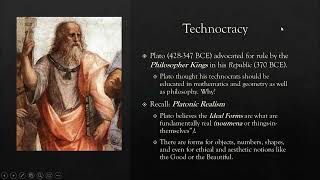 Technocracy Part I  Philosophy of Technology  Dr Josh Redstone [upl. by Anaic]