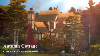 Autumn Cottage in HenfordonBagley 🍂  The Sims 4  Stop Motion Build  No CC [upl. by Doug]