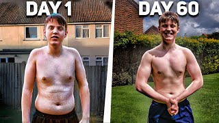 From Overweight to Fit  My Little Brothers 60 Day Body Transformation [upl. by Odlanar]