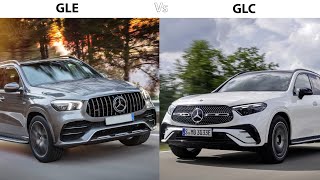 2024 MercedesBenz GLEClass vs 2023 GLCClass Luxury SUV Comparison [upl. by Nahk]