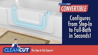 CleanCut Bathtub Insert Accessibility Conversion  Kinetic Vision [upl. by Metzger]