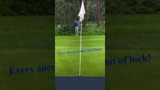 Every success needs a bit of luck  GOLF shorts golf sports [upl. by Grearson]