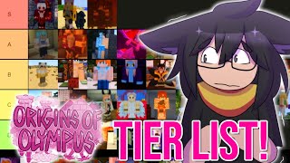 OFFICIAL Origins of Olympus TIER LIST Strength Tier Best Ship and More [upl. by Sacrod]