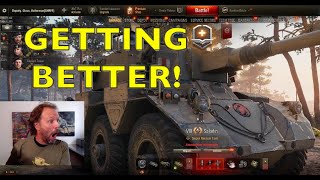 Tier 8 British Wheeled Vehicle is Getting Better so I played it [upl. by Sewoll923]