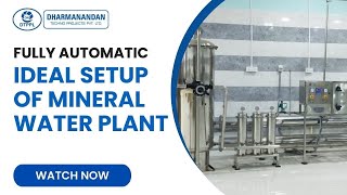 Ideal Setup of Mineral Water Plant  Mineral Water Plant [upl. by Eniamrej]