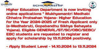 STATE SCHOLARSHIP PORTAL APPLY NOW 2024 by 2025 [upl. by Egiarc]