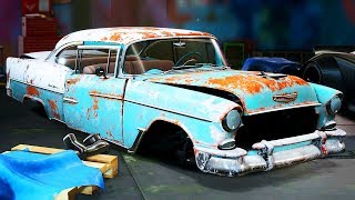 THE FINAL DERELICT 1955 Chevy Bel Air  Need for Speed Payback  Part 59 [upl. by Anidem]