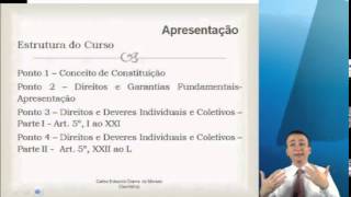 TJ  RJ Direito Constitucional Prof Guerrinha Cargo Técnico [upl. by Wiebmer]