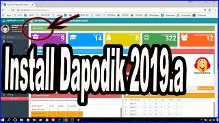 Cara Install Dapodik 2019a  Tutorial Dapodik 2019a [upl. by Seditsira]