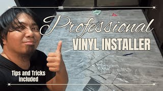 PROFESSIONAL VINYL INSTALLER  TIPS ON HOW NOT TO [upl. by Aiynat]