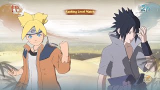 Sigma Sasuke vs Cooler Boruto Naruto Storm 4 Ranked Match [upl. by Idmann]