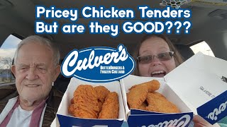 Culvers Chicken Tenders Original and Buffalo Review fastfoodreview foodreview tastetest [upl. by Alesandrini820]