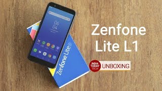 Asus Zenfone Lite L1 unboxing and quick review [upl. by Jacy]