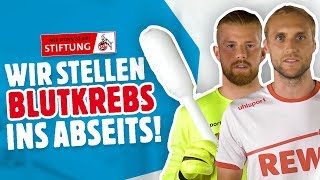 DKMS und die Stiftung 1 FC Köln Wir stellen Blutkrebs ins Abseits  DKMS Deutschland [upl. by Naerol]