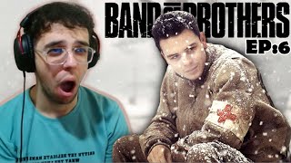 First Time Watching BAND OF BROTHERS Episode 6 Bastogne REACTION [upl. by Francklin88]