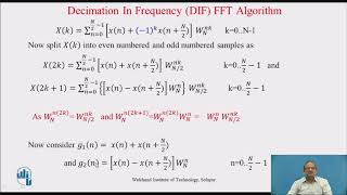 Decimation in Frequency DIF FFT Algorithm [upl. by Bender]