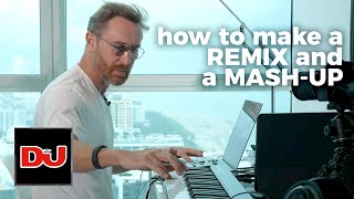 How to make remixes amp mashups with David Guetta [upl. by Han840]