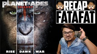 Planet of the Apes TRILOGY Recap in Hindi  Yogi Bolta Hai [upl. by Eldred608]