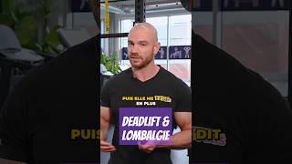 Douleur lombaire amp Deadlift 👀 deadlift physiotherapie [upl. by Karp]