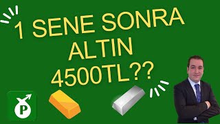 Altın 4500 TL olur mu Ne zaman altın ne zaman gümüş 22012024 [upl. by Nadroj]