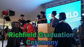 Richfield Graduation graduation ceremony  Richfield college DB JOURNEY [upl. by Oicafinob]