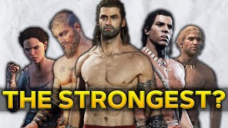 Whos The Strongest Protagonist In Assassins Creed [upl. by Aleron]