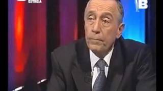 Bruno Nogueira Entrevista Professor Marcelo Rebelo de Sousa [upl. by Ydnelg261]