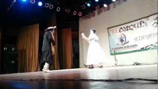 Noelia y Andres bailan El Mareado cueca cuyana [upl. by Annaet637]