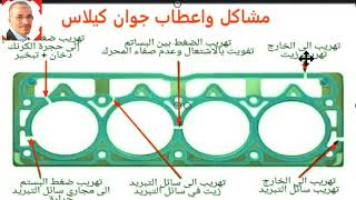 علامات تلف وش جوان السلندر؟ joint de culasse في سيارتكmecaniquemokhtartunsie [upl. by Muldon]