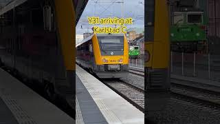 Y31 arriving at Karlstad C [upl. by Norraa]