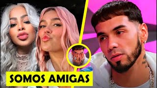 YAILIN CONFIRMA QUE ES FAN DE KAROL G 😱 ANUEL AA REACCIONA  MAÑANA SERÁ BONITO  TENDENCIAS 2023 [upl. by Eiloj140]