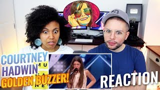 Courtney Hadwin 13YearOld Gets Golden Buzzer  Americas Got Talent 2018  REACTION [upl. by Oicirtap]