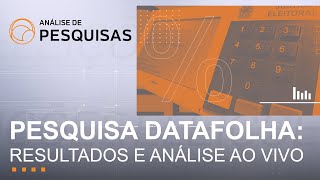 Datafolha ao vivo Lula tem 47 contra 33 de Bolsonaro l Análise de Pesquisas  22092022 [upl. by Mide974]