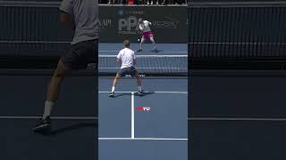 Crosscourt forehand W 🔥 pickleball pickleballislife pickleballhighlights [upl. by Learsiy]