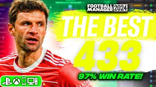 The BEST quotRaumdeuterquot FM24 Tactic 97 Win Rate  Best FM24 Tactics [upl. by Ahsyek365]