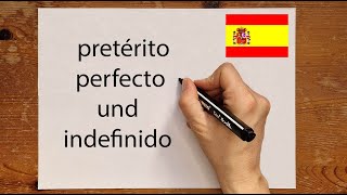 Pretérito perfecto vs indefinido  einfach erklärt Vergleich Unterschiede Signalwörter amp Beispiele [upl. by Bocyaj605]