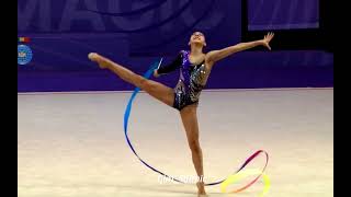 Rin Keys USA Rhythmic Gymnastics [upl. by Annwahsal353]