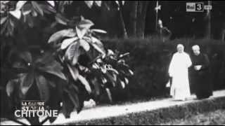 EXTREMELY RARE FOOTAGE OF POPE PIUS X WALKING IN THE VATICAN GARDEN [upl. by Panaggio]