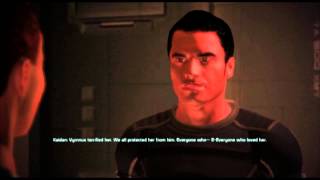 Mass Effect 1 Kaidan talks about Rahna romance [upl. by Suoiluj371]