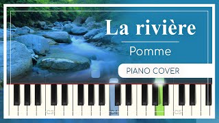 La Rivière  Pomme  Piano tutorial in C major for beginners [upl. by Eaver]