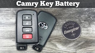 How To Replace A 2012  2017 Toyota Camry Key Fob Battery  Change Replacement Remote Batteries [upl. by Orthman81]