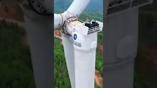 Why do Wind turbines rotate slowly  shorts windturbine facts [upl. by Fleisig]