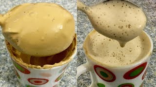 Cafe style Hot Coffee recipe in hindi  Homemade Cappuccino Recipe  Beaten Coffee Recipe in Hindi [upl. by Polash]